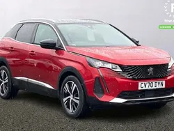 Red Used 2021 Peugeot 3008 GTi Estate | £17,699 (Fair price)