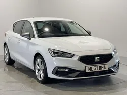 White Used 2021 Seat Leon FR Hatchback | £16,499 (Fair price)