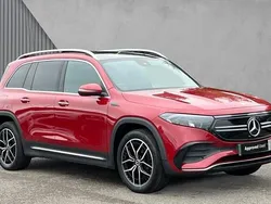Red Used 2022 Mercedes EQB350 AMG Line Premium SUV | £27,999 (Fair price)