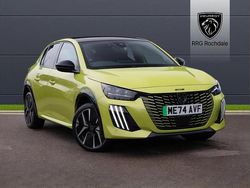 Yellow Used 2025 Peugeot e-208 GTi Hatchback | £24,990