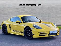 Racing yellow Used 2024 Porsche Cayman Edition Coupe | £57,990 (Fair price)