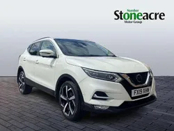 White Used 2019 Nissan Qashqai Tekna SUV | £13,795 (Fair price)