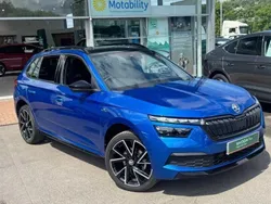 Blue Used 2022 Skoda Kamiq Monte Carlo SUV | £19,435 (Fair price)