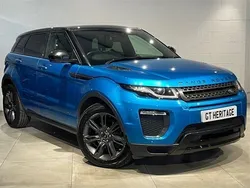 Blue Used 2017 Land Rover Range Rover evoque Landmark SUV | £10,297 (Fair price)