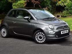 Grey Used 2018 Fiat 500 Lounge Hatchback | £6,195 (Fair price)