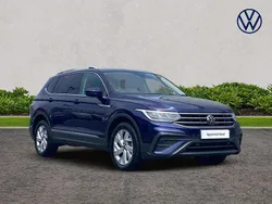 Blue Used 2024 VW Tiguan Allspace Life SUV | £29,980 (Fair price)