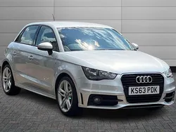 Ice silver Used 2014 Audi A1 S-Line Hatchback | £8,480 (Fair price)