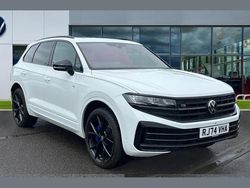 Pure white Used 2024 VW Touareg R SUV | £59,694 (Fair price)