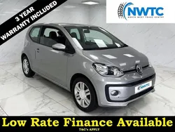 Silver Used 2017 VW up! high up! Hatchback | £6,495 (Fair price)