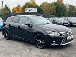 Black Used 2018 Lexus CT200h Luxury Line Hatchback | £12,495 (Fair price)