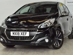Black Used 2018 Peugeot 208 Allure Premium Hatchback | £7,569 (Fair price)