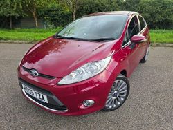 Red Used 2009 Ford Fiesta Titanium Hatchback | £4,950 (A bit pricey)