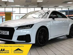 White Used 2021 Audi TTS Black Edition Coupe | £34,490 (Expensive)