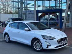 White Used 2021 Ford Focus Titanium Hatchback | £11,800 (Good price)