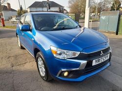 Blue Used 2017 Mitsubishi ASX SUV | £7,250 (Fair price)