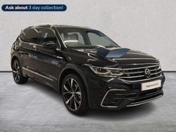 Black Used 2025 VW Tiguan Allspace R-line SUV | £35,499 (A bit pricey)