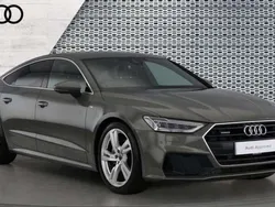 Grey Used 2022 Audi A7 S-Line Hatchback | £36,168 (Fair price)