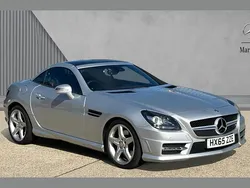 Iridium silver metallic Used 2015 Mercedes SLK250 Sport Cabriolet | £12,654 (A bit pricey)