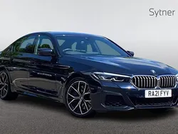 Black Used 2021 BMW 530 M Sport | £28,000 (Fair price)