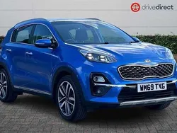 Metallic flame blue Used 2020 Kia Sportage 4 SUV | £15,329 (Fair price)