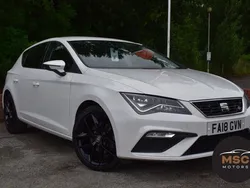White Used 2018 Seat Leon FR Hatchback | £10,995 (Fair price)