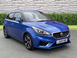 Blue Used 2019 MG MG3 Exclusive Hatchback | £6,500 (Fair price)