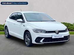 White Used 2022 VW Polo R-line Hatchback | £16,910 (Fair price)