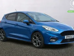 Blue Used 2019 Ford Fiesta ST-Line Hatchback | £10,699 (Fair price)