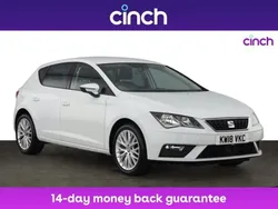 White Used 2018 Seat Leon SE Dynamic Hatchback | £10,549 (Fair price)