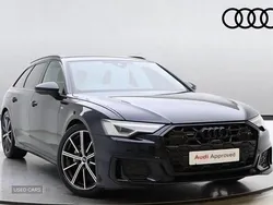 Blue Used 2024 Audi A6 Black Edition Estate | £41,990 (Expensive)
