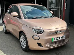 Gold New 2024 Fiat 500e Action Hatchback | £24,995 (Expensive)