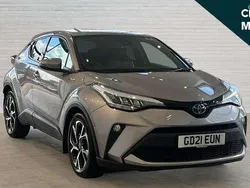 Silver Used 2021 Toyota C-HR Design SUV | £17,514 (Fair price)