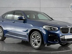 Blue Used 2020 BMW X4 M Sport SUV | £29,850 (Good price)