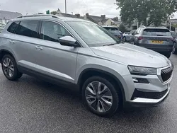 Brilliant silver metallic Used 2025 Skoda Karoq SE SUV | £29,995 (Expensive)