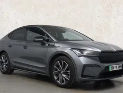 Grey Used 2024 Skoda Enyaq iV SportlinePlus SUV | £39,400