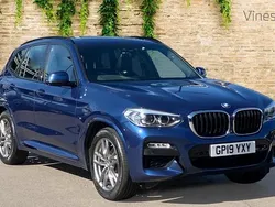 Blue Used 2019 BMW X3 M Sport SUV | £28,994 (A bit pricey)