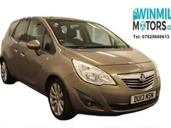 Brown Used 2013 Vauxhall Meriva MPV | £2,795 (Fair price)