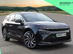 Black Used 2025 Skoda Enyaq iV SportLine SUV | £41,900