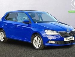 Blue Used 2021 Skoda Fabia SE Hatchback | £10,799 (Good price)