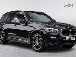 Black Used 2019 BMW X3 M Sport SUV | £27,500 (Fair price)