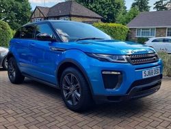 Moraine blue metallic Used 2018 Land Rover Range Rover evoque Landmark Estate | £19,935 (Fair price)