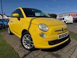 Yellow Used 2008 Fiat 500 Sport Hatchback | £2,289 (Good price)