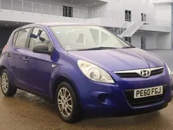 Blue Used 2010 Hyundai i20 Classic Hatchback | £1,395 (Fair price)