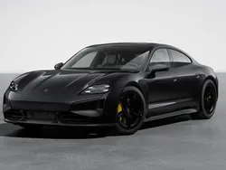 Jet black metallic New 2024 Porsche Taycan Turbo S Sedan | £134,900