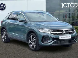 Blue Used 2023 VW T-Roc R-line SUV | £27,000 (Fair price)