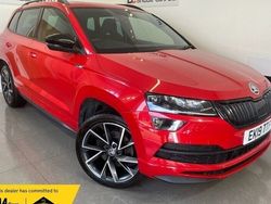 Red Used 2019 Skoda Karoq SportLine SUV | £15,995 (Fair price)