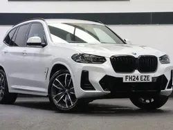 White Used 2024 BMW X3 M Sport SUV | £42,000 (Fair price)