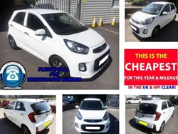 White Used 2016 Kia Picanto 2 Hatchback | £4,685 (Fair price)