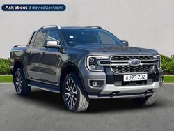 Grey Used 2023 Ford Ranger Platinum Pickup | £36,400 (Good price)