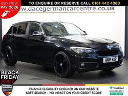 Black Used 2016 BMW 116 Comfort Edition Hatchback | £9,640 (Fair price)